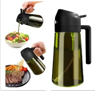 Olive Oil Dispenser 2 In 1 Cooking Oil Sprayer Mister