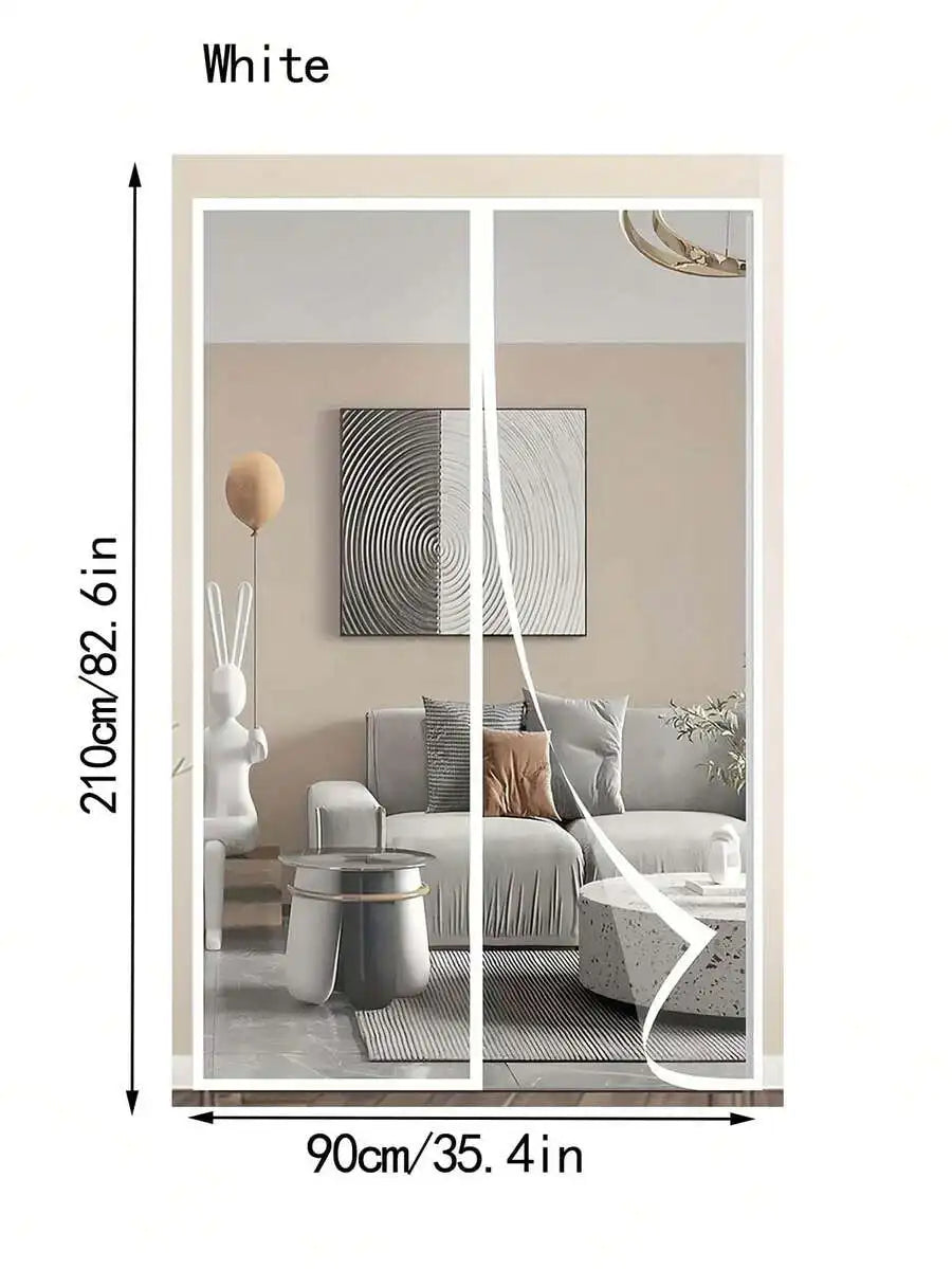 Easy Install Magnetic Door Curtain Auto Closing Mosquito Proof