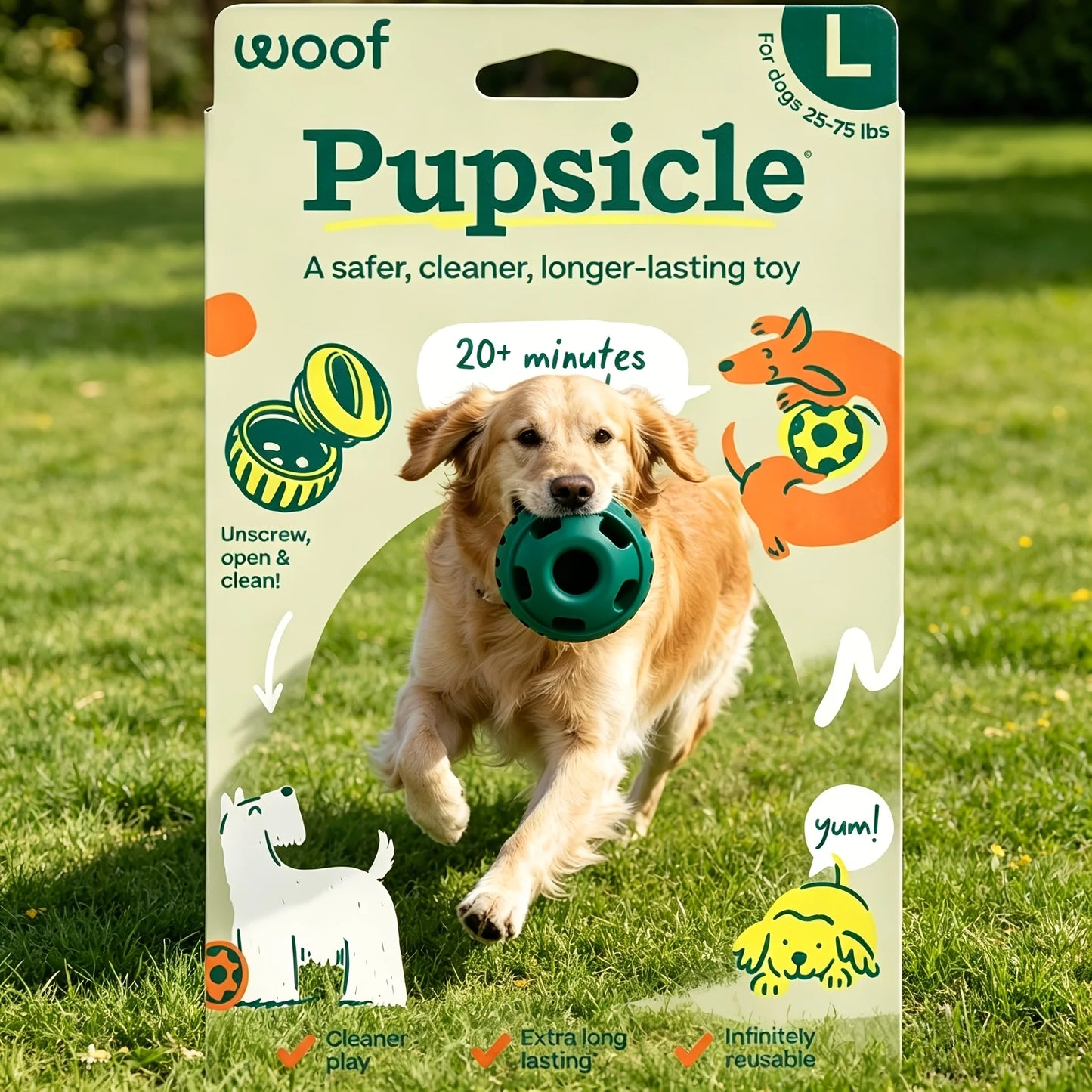 Silicone Interactive Dog Chew Toys With Cushioned Snack Box