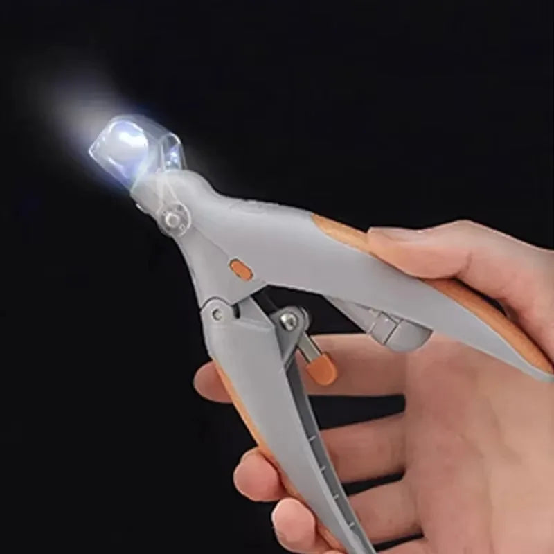 Light Up Pet Nail Clipper For Safe Dog Cat Grooming
