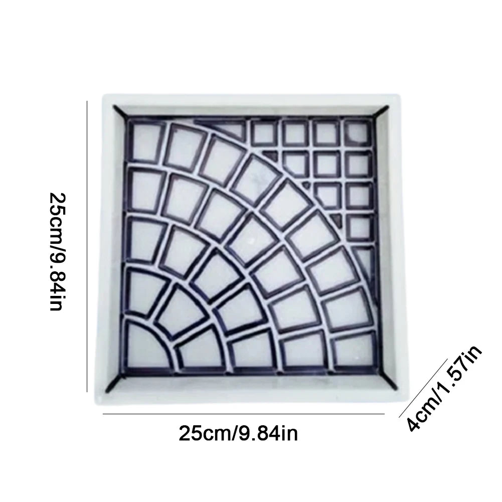 Alloet Plastic Garden Paving Brick Mould for Pathways