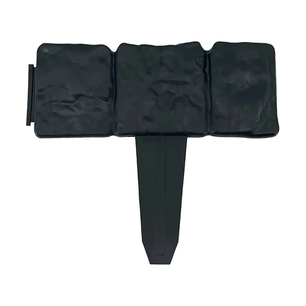 Shunmaii Garden Edging Border Set 10 Pieces Plastic Imitation Stone