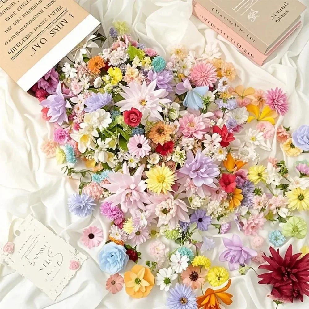 Silk Artificial Flowers For Home Decor And Wedding DIY Crafts