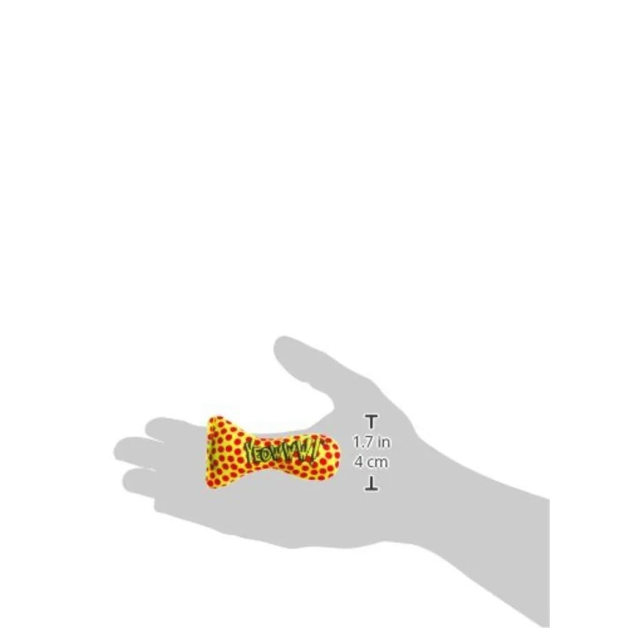 Catnip Dots Toy for Cats in Soft Suede Fabric Play