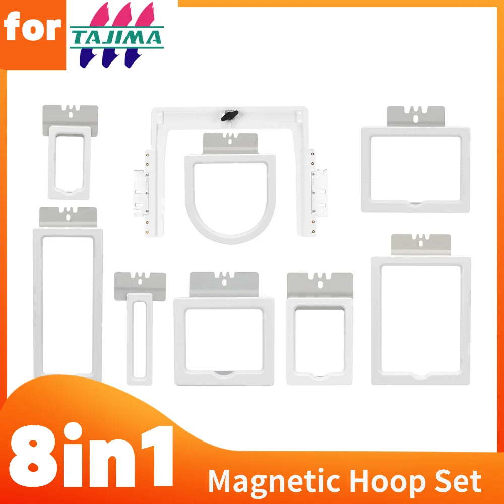 Magnetic Embroidery Hoop and Frames for Tajima SAI Embroidery Machine