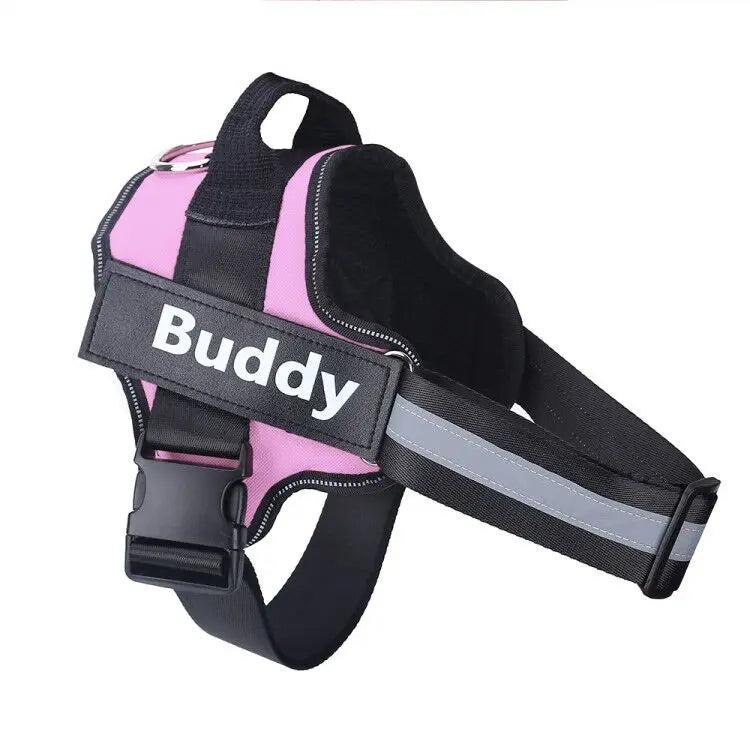 Bolux Personalized No Pull Reflective Dog Harness Vest All Sizes