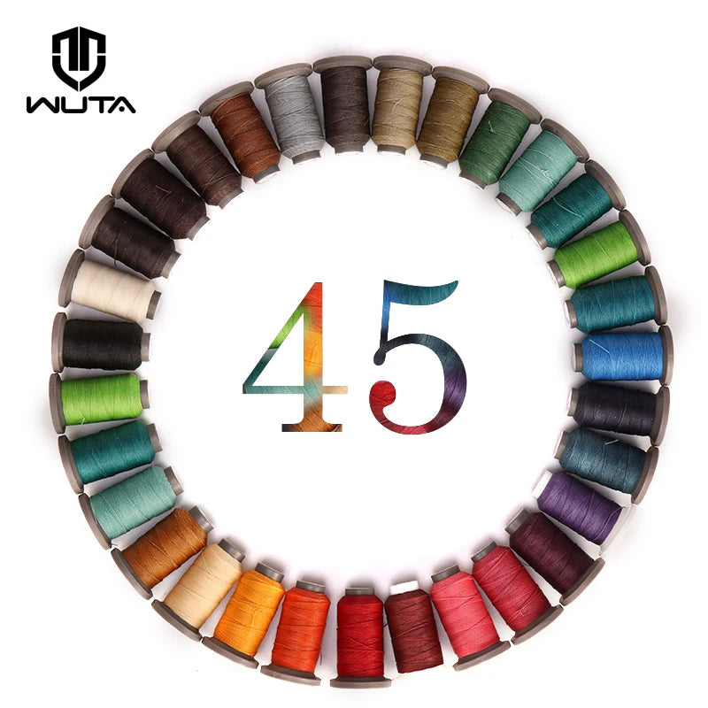 WUTA Leather Waxed Thread Set 20 Pcs For DIY Sewing