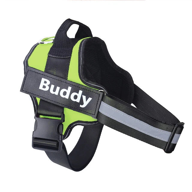 Bolux Personalized No Pull Reflective Dog Harness Vest All Sizes