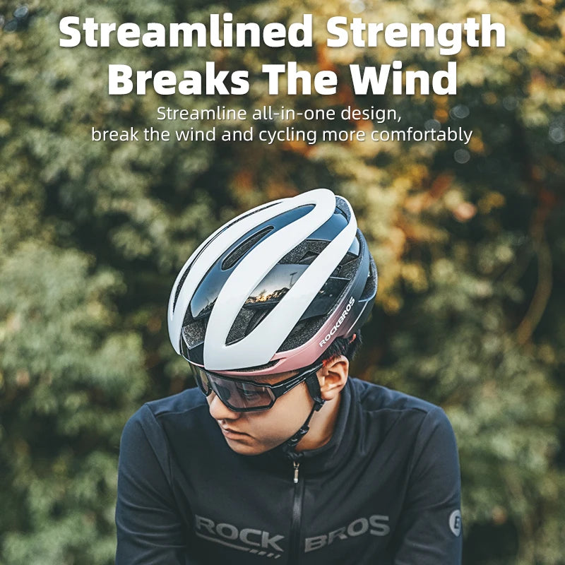 ROCKBROS Ultralight Bicycle Helmet for Road and MTB Cycling