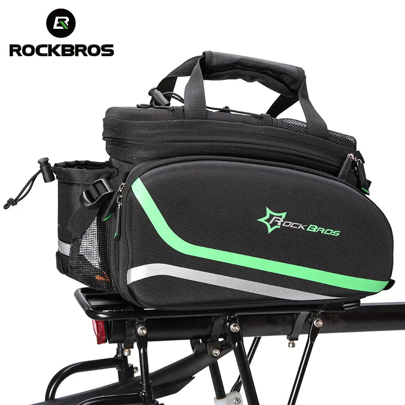 ROCKBROS 3 In 1 Bicycle Pannier Rack Bag Waterproof 35L