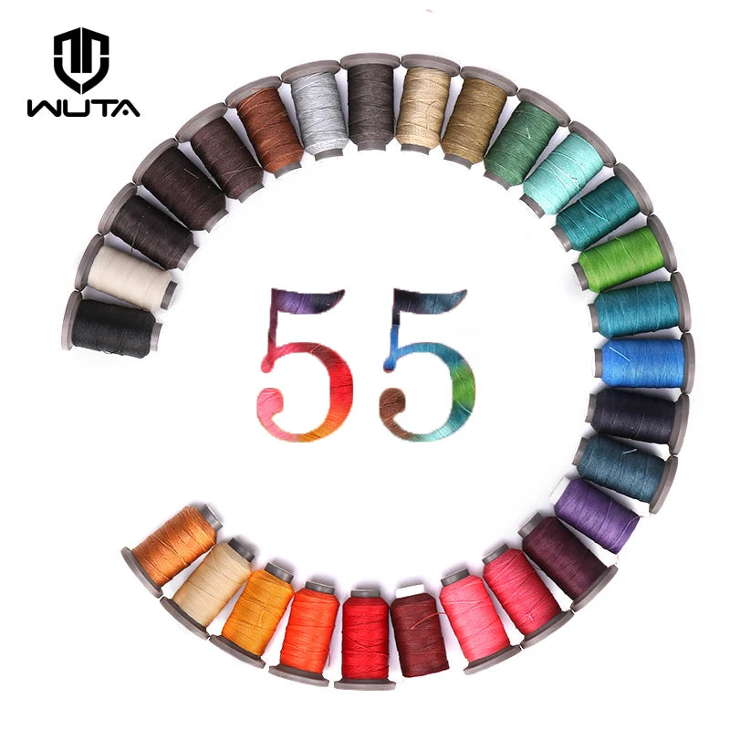 WUTA Leather Waxed Thread Set 20 Pcs For DIY Sewing