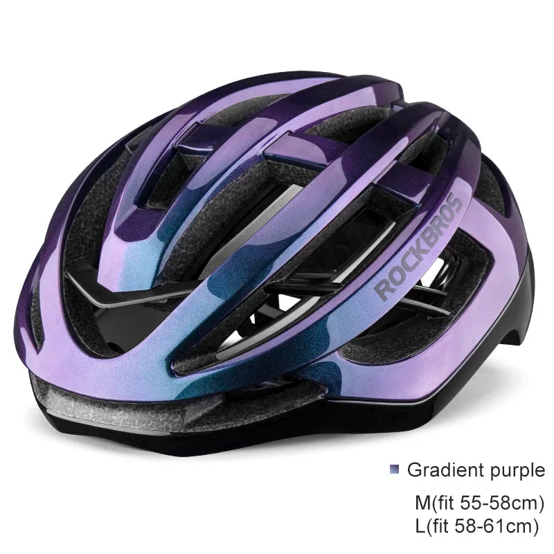 ROCKBROS Ultralight Bike Helmet Breathable Shockproof for Road Cycling