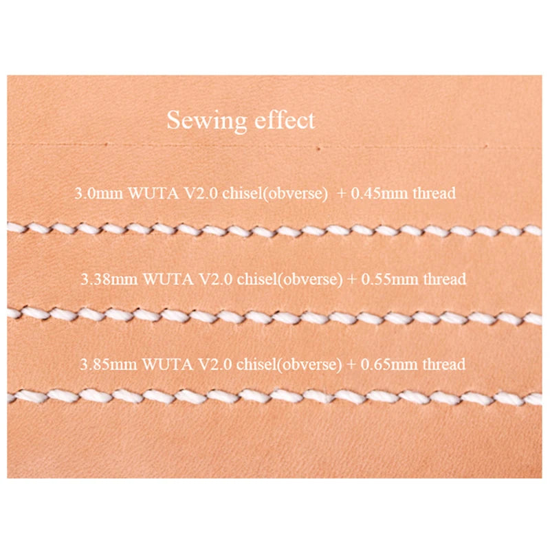 WUTA Leather Waxed Thread Set 20 Pcs For DIY Sewing