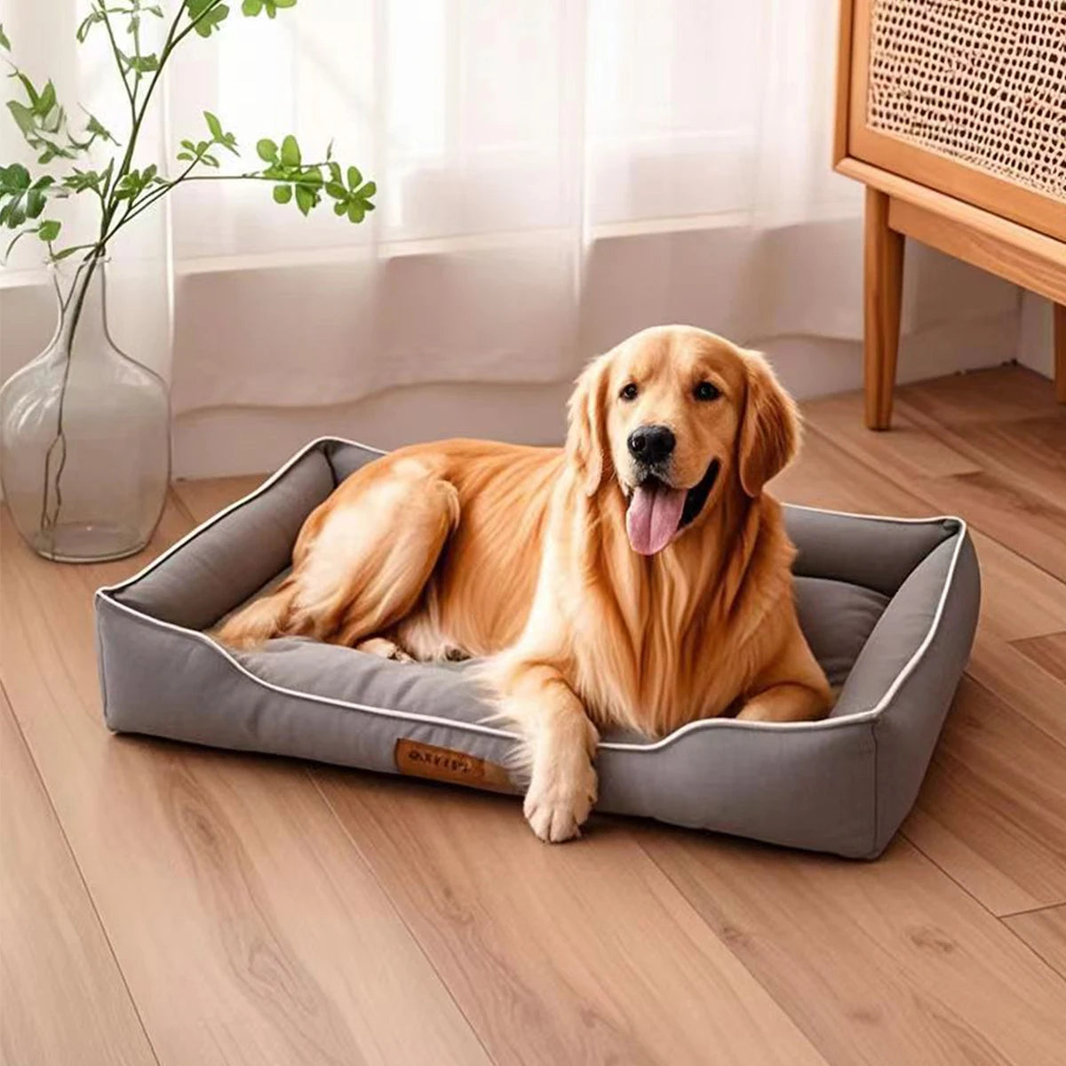 NONECN Four Season Square Dog Bed For Dogs Sofa Cushion