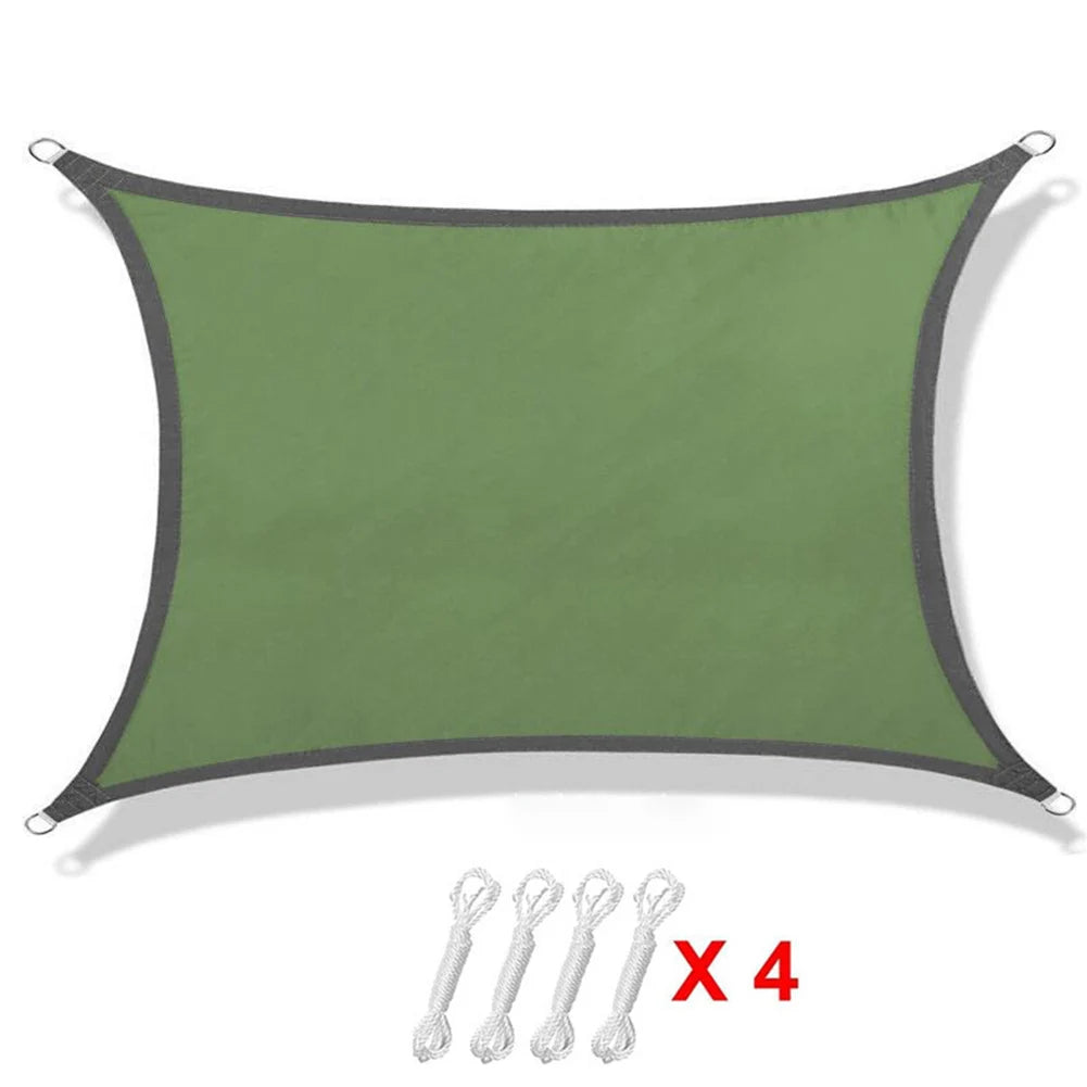 Sun Shade UV Block Oxford Cloth Canopy Patio Cover Backyard