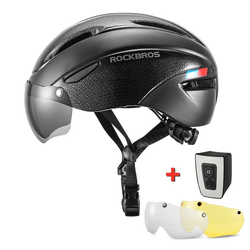 ROCKBROS Aero Cycling Helmet Integrally Molded for Men and Women