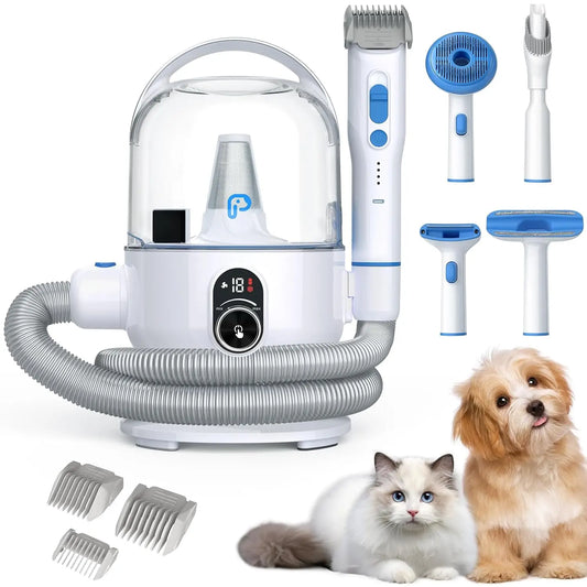 HiMISS Dog Grooming Vacuum Kit With Suction And Tools
