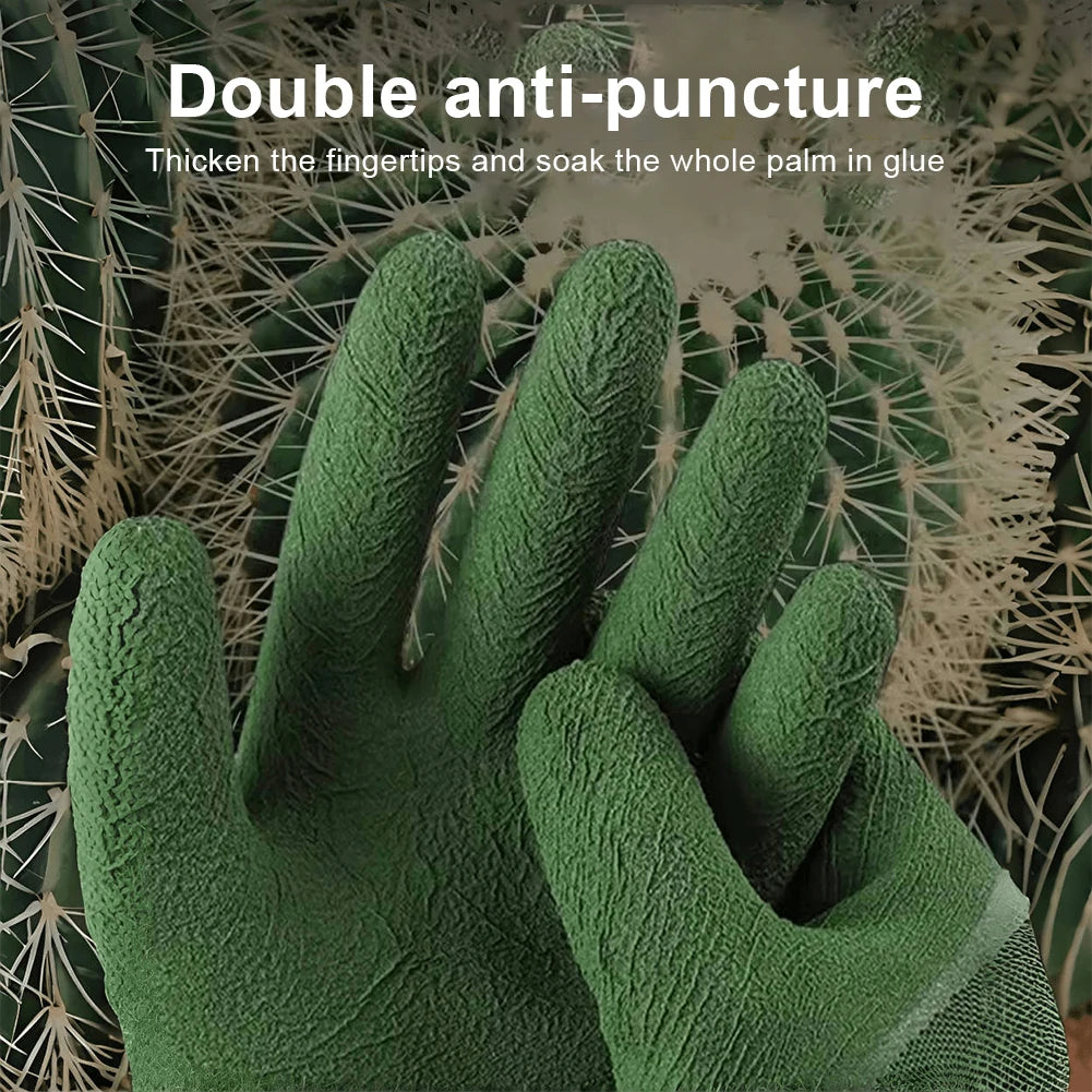 Gardening Gloves Thorn Proof Breathable Waterproof for Cactus Roses
