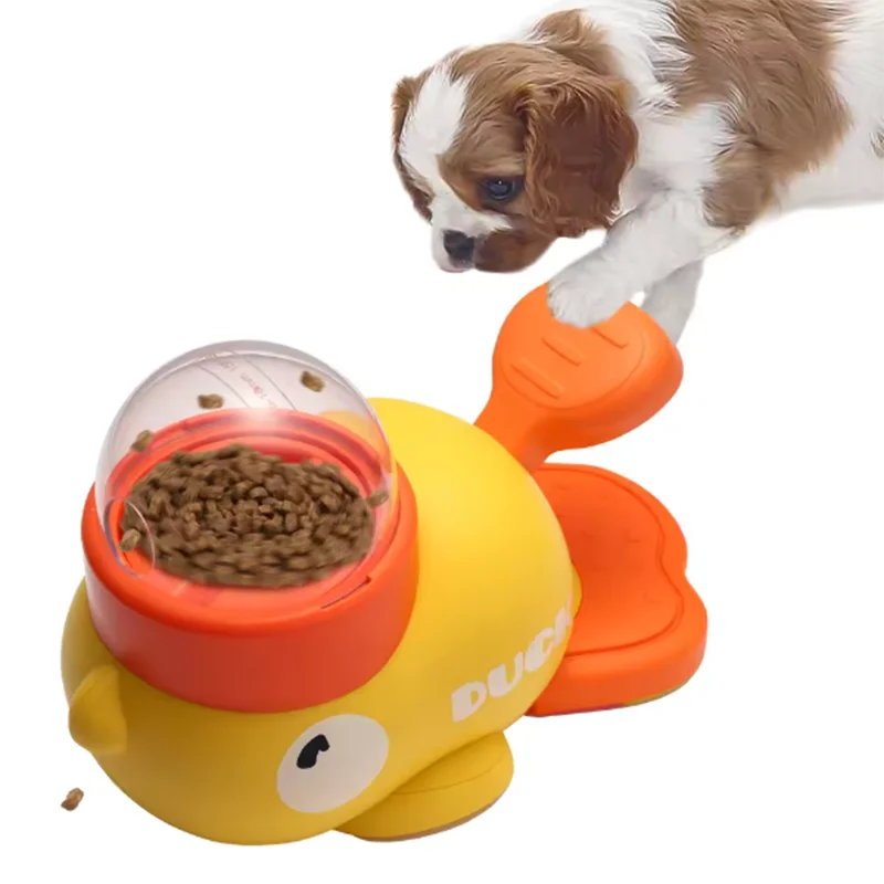 Interactive Duck Feeder Toy for Dogs and Cats Puzzle Feeder