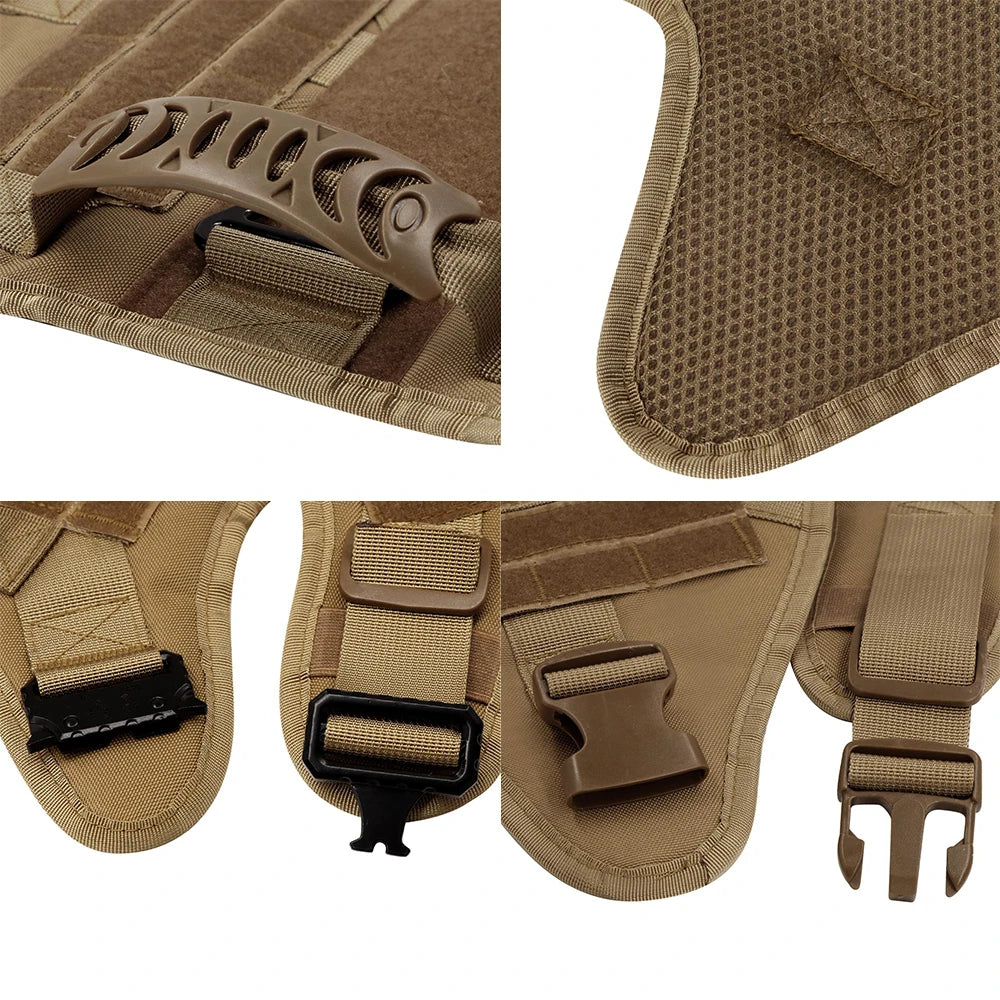 Nylon Dog Harness And Leash Set For Large Dogs Training Walking Vest