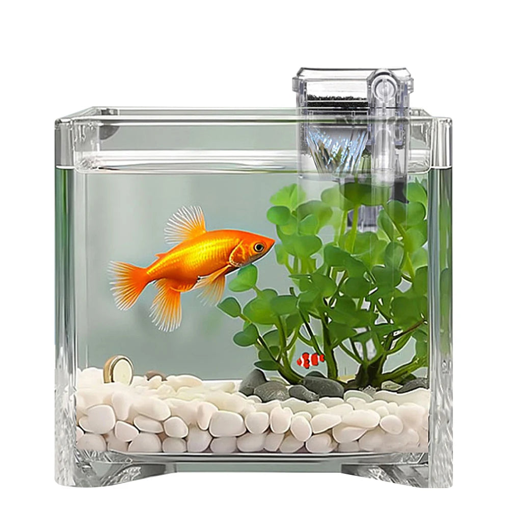 Shunmaii Fish Tank Suspended Hang On Filter 2.5W USB Pump