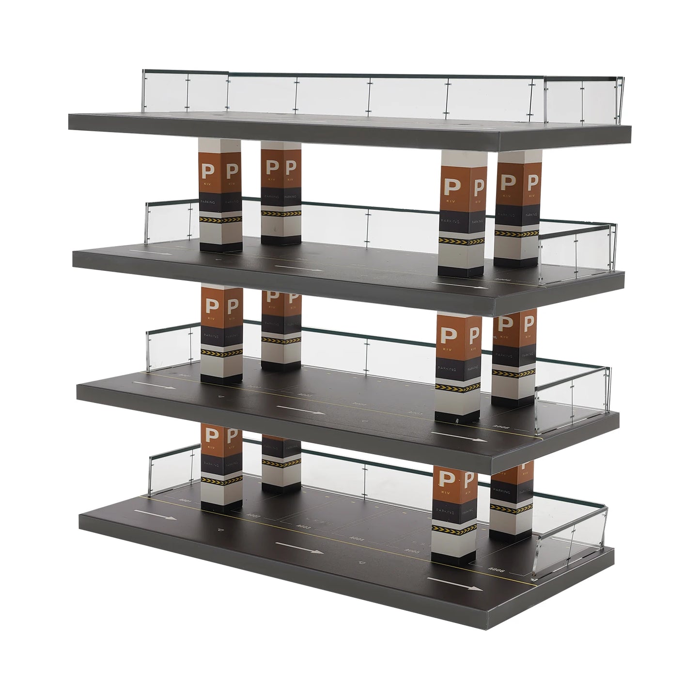 Bymaocar 4 Tier Car Display Case For Diecast Models