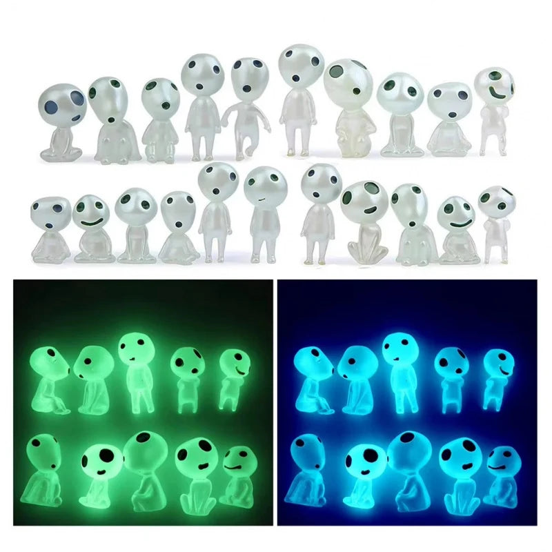 Luminous Ghost Micro Landscape Accessories Fairy Garden Glow Decor