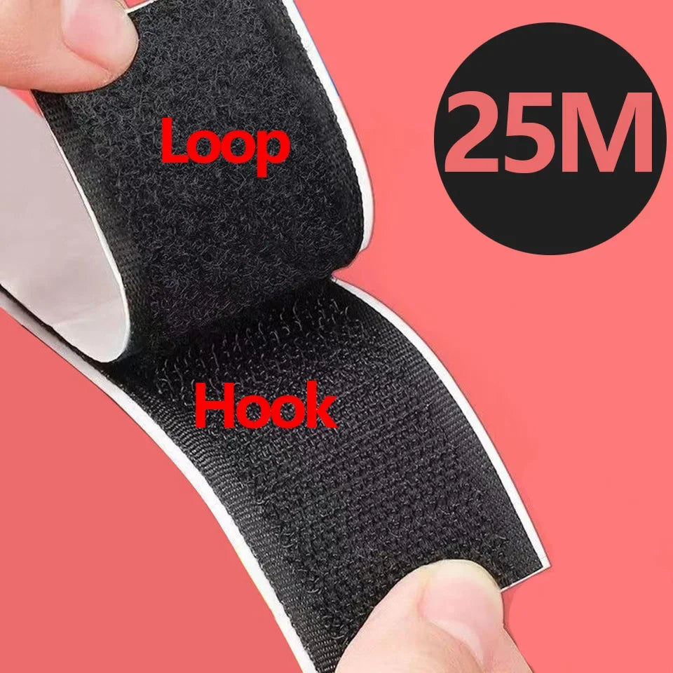 Self Adhesive Hook And Loop Fastener Tape Nylon For Diy
