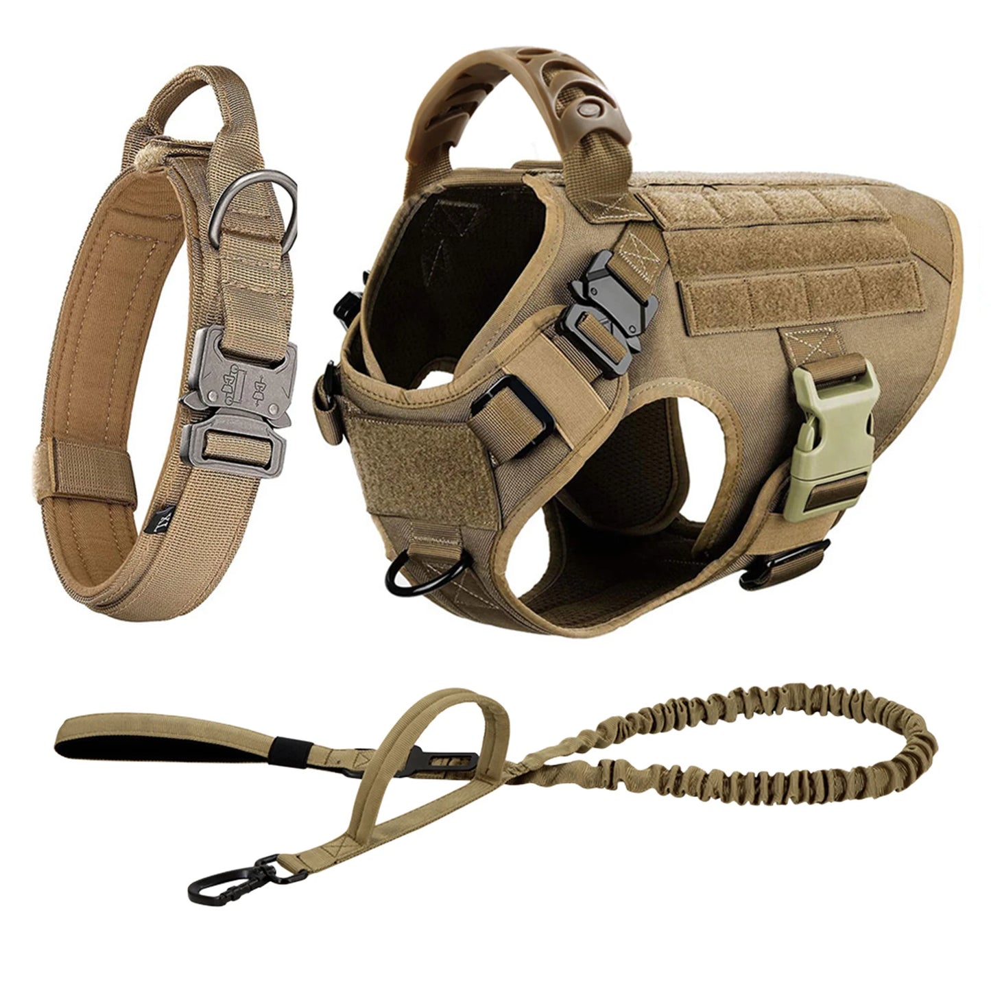 Nylon Dog Harness And Leash Set For Large Dogs Training Walking Vest
