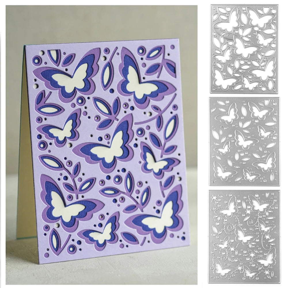 Butterfly Plates Metal Cutting Dies For DIY Card Making Scrapbooking