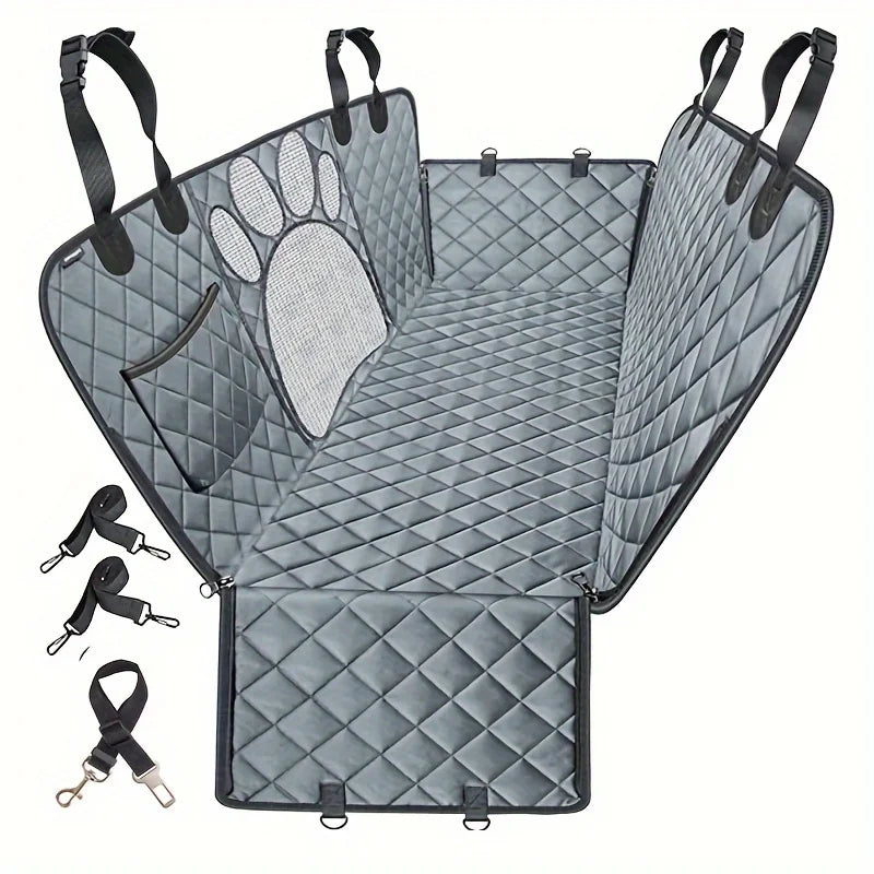 NONECN Dog Hammock Car Seat Cover For Pets Heavy Duty