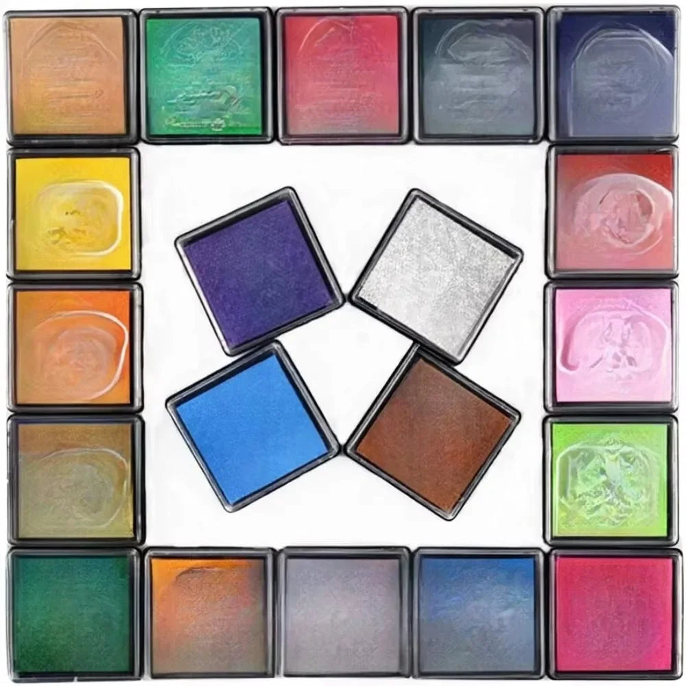 Washable Craft Ink Stamp Pads For Rubber Stamps And Scrapbooking