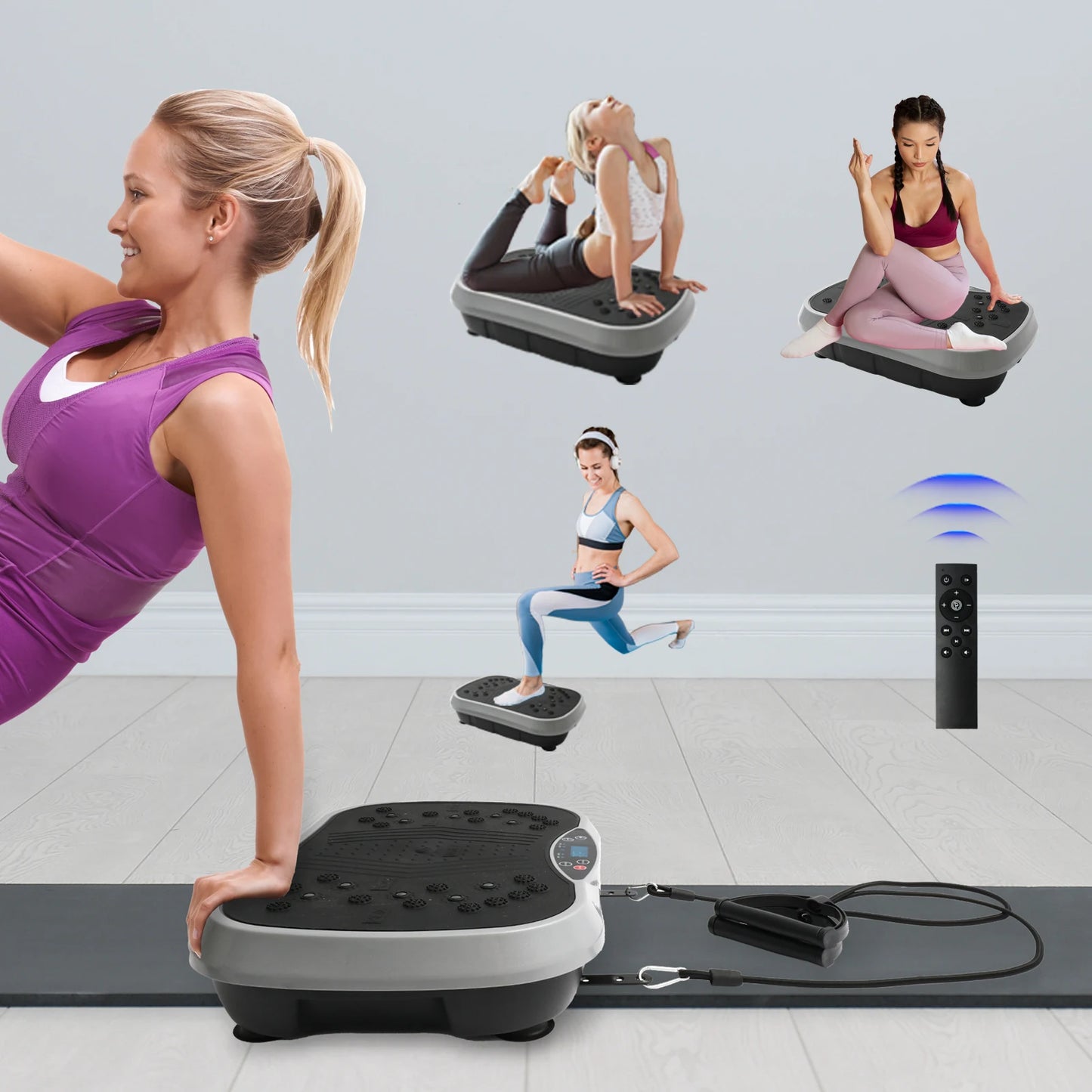 Vibration Plate Exercise Machine For Home Full Body Workout