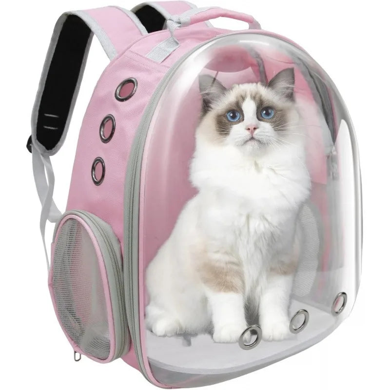 Front Expandable Cat Backpack For Pets Holds Up To 20 Pounds