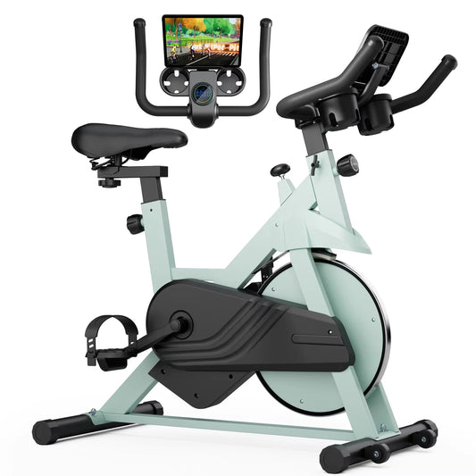 Superun 32 Level Magnetic Resistance Stationary Bike For Home Workouts
