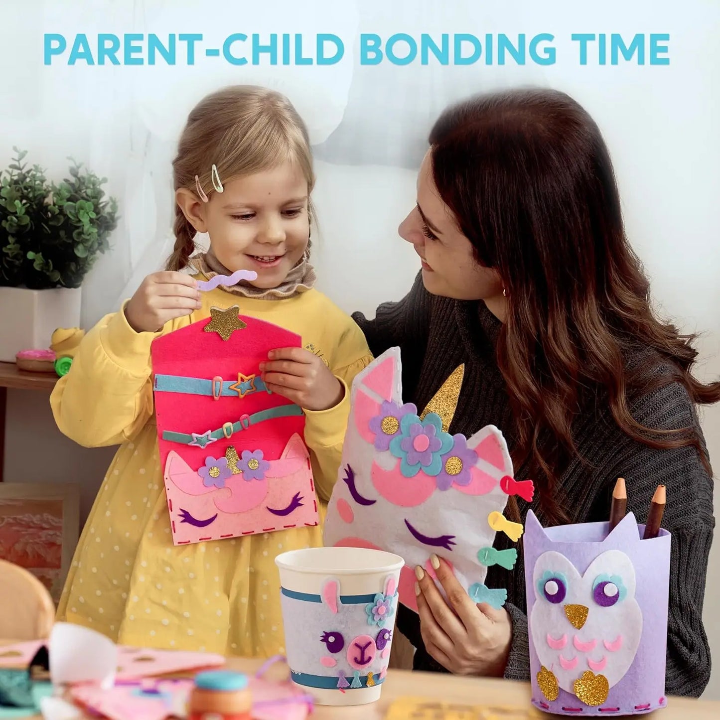 Joyfy My First Kids Sewing Kit 7 Easy Projects Beginners