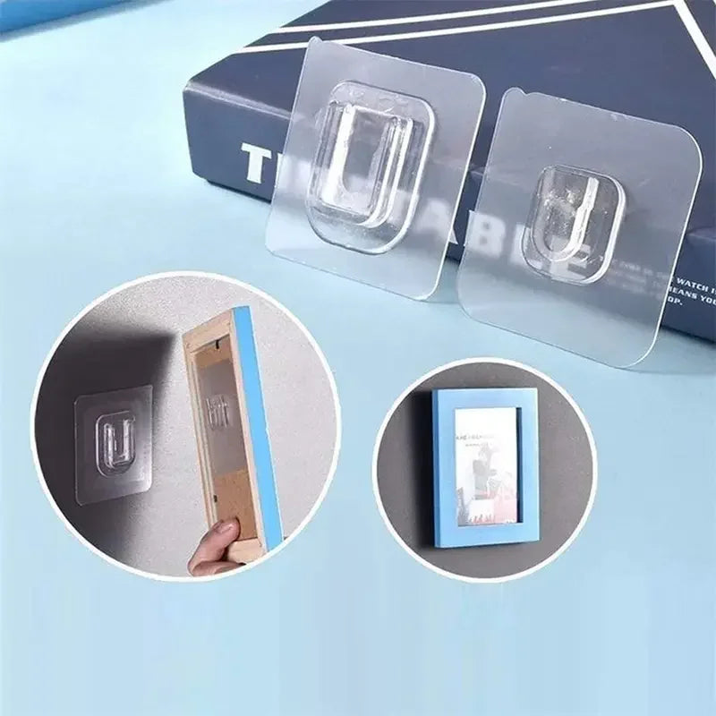 Double Sided Adhesive Wall Hooks Suction Cup Kitchen