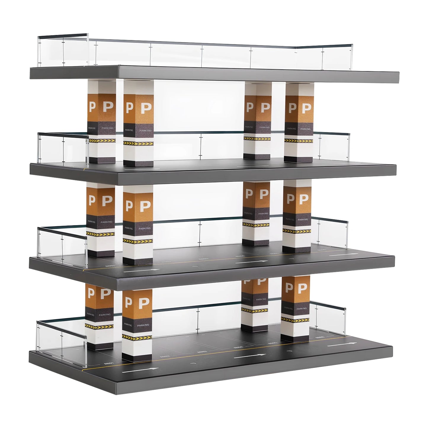 Bymaocar 4 Tier Car Display Case For Diecast Models