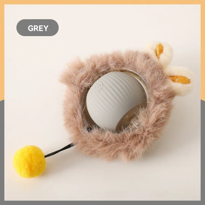 Rechargeable Automatic Rolling Ball Cat Toy Imitates Mouse