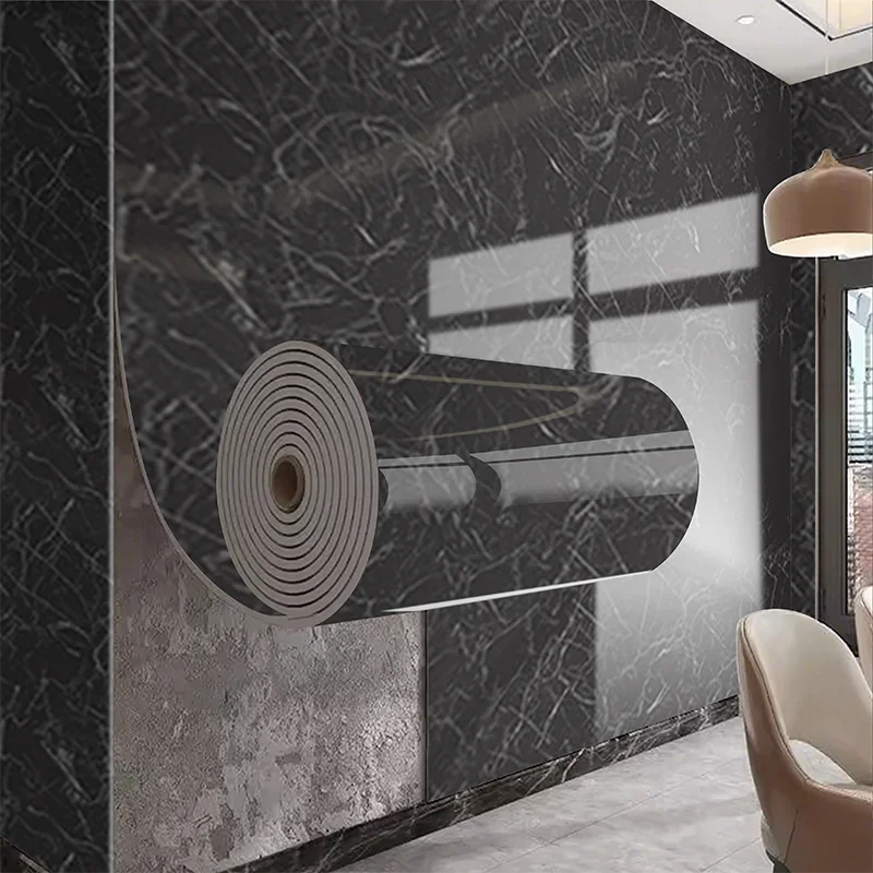 Marble PVC Wall Stickers Self Adhesive Waterproof for Walls