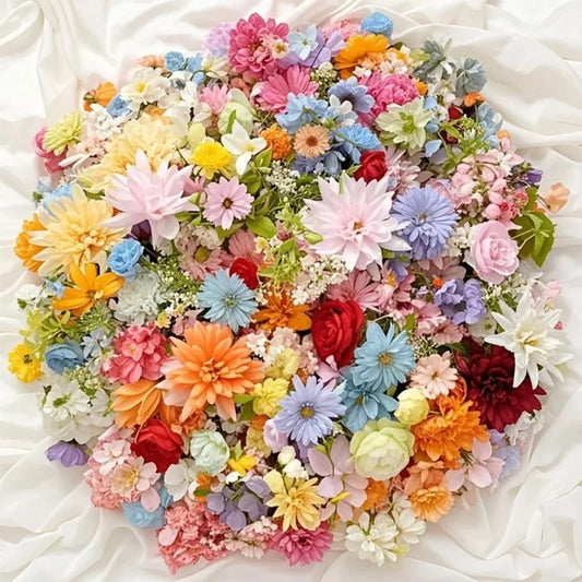 Silk Artificial Flowers For Home Decor And Wedding DIY Crafts
