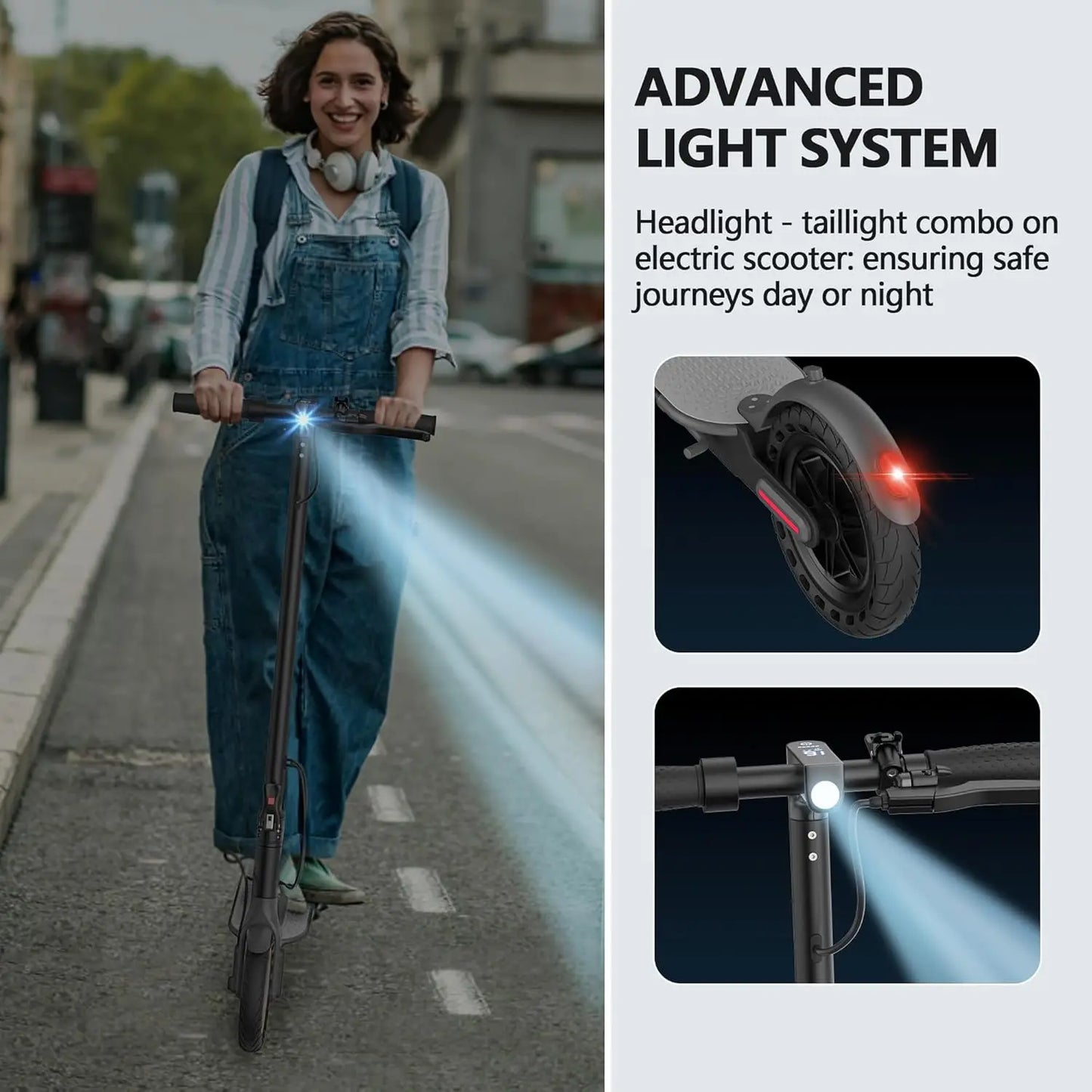 Ladped LP60 Electric Scooter 350W 19Mph Foldable 16 Mile Range