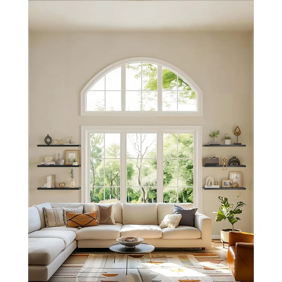 Amada Floating Wall Shelves for Living Room and Office