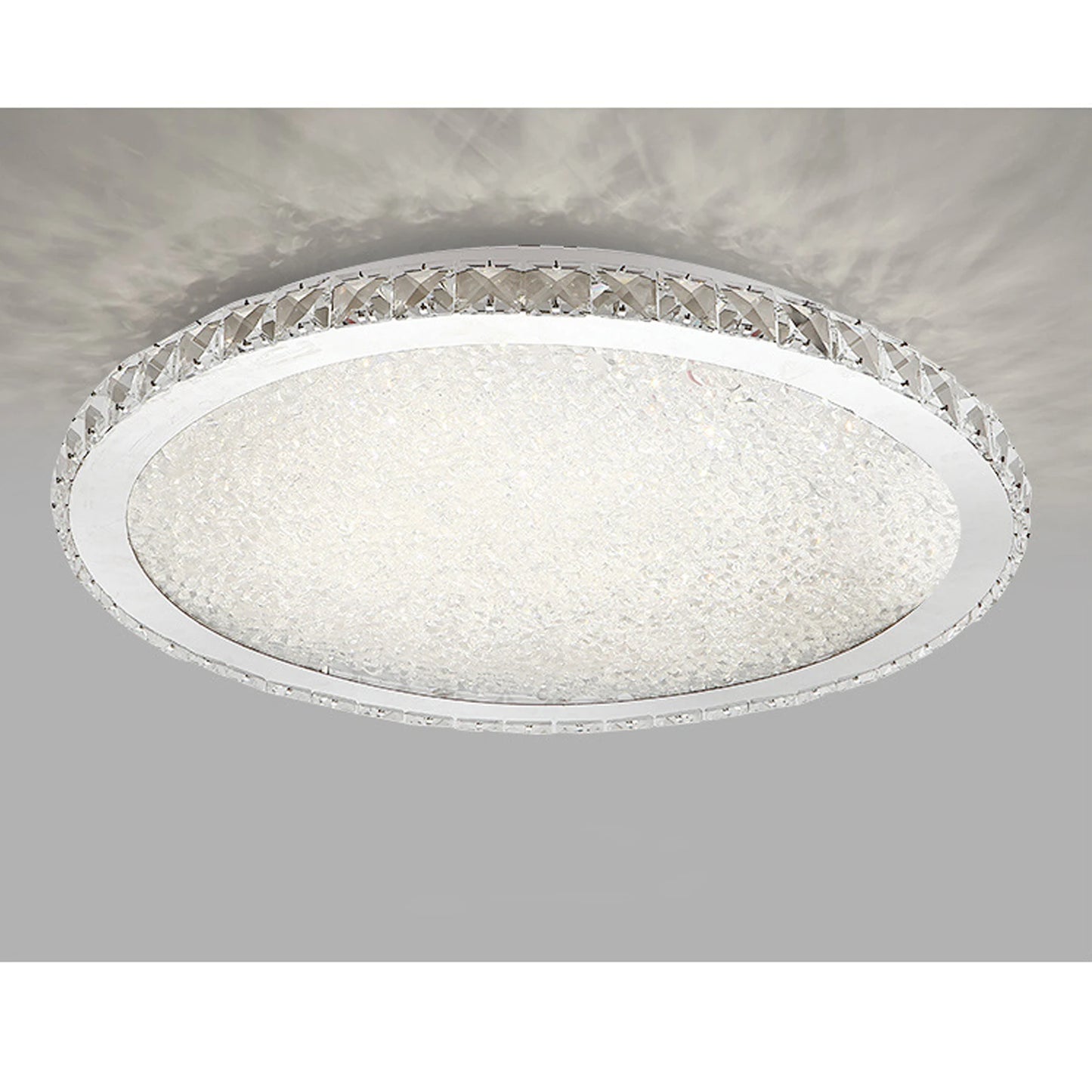 LOYALHEARTDY Modern Crystal LED Ceiling Light Pendant Chandelier