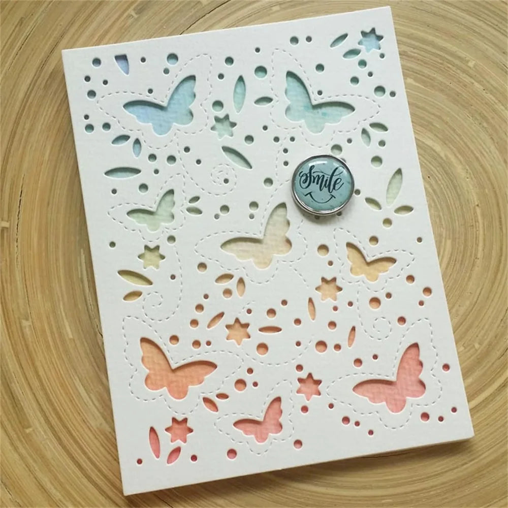 Butterfly Plates Metal Cutting Dies For DIY Card Making Scrapbooking