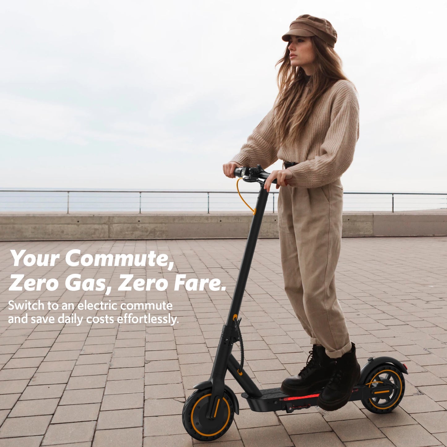 Electric Scooter For Adults 550W Foldable With App Control