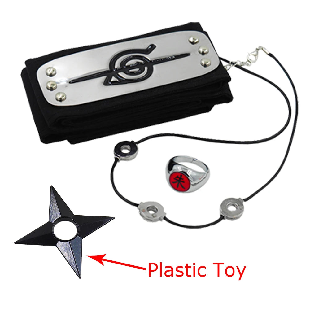 Akatsuki Uchiha Itachi Cloak Cosplay Costume With Accessories