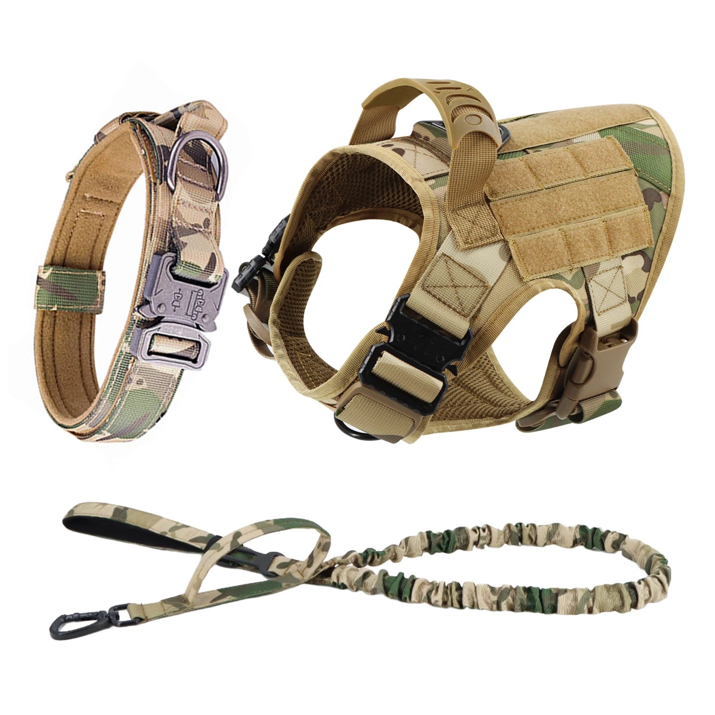 Nylon Dog Harness And Leash Set For Large Dogs Training Walking Vest