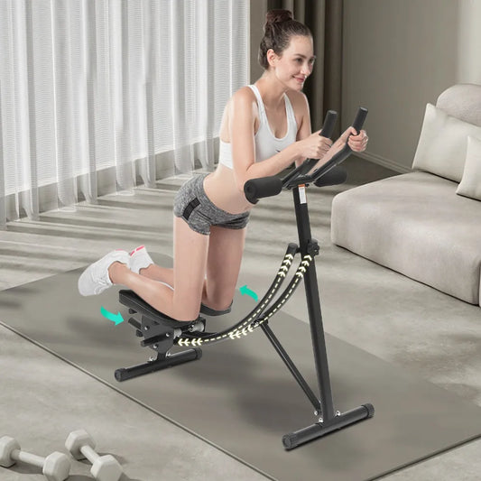 Ab Workout Machine for Home Gym Foldable Core Exercise Equipment
