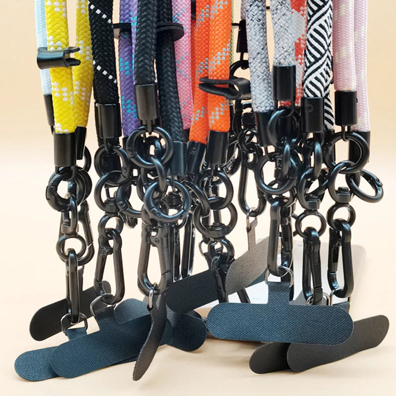 Fashion Phone Necklace Lanyard With Hook Card Holder For iPhone